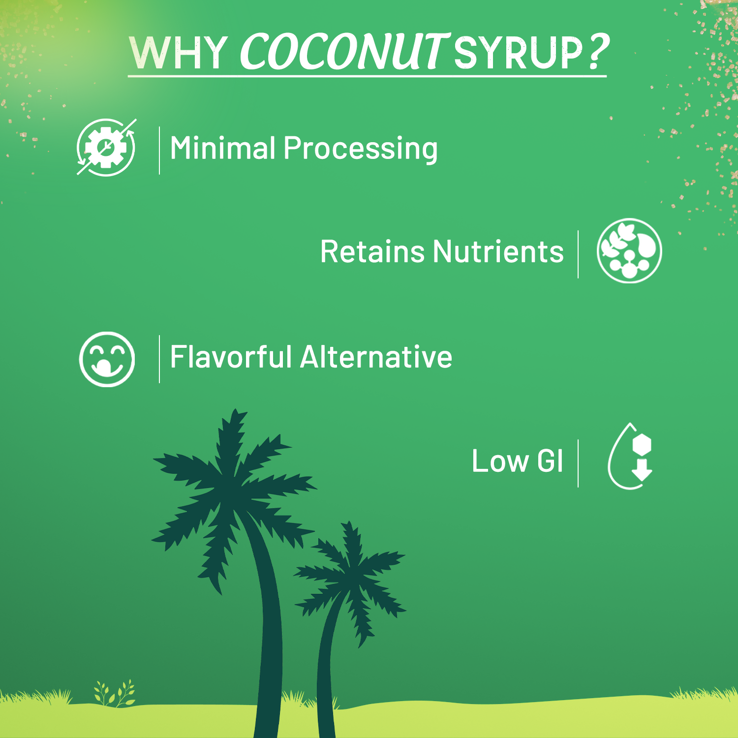 Sweetch Coconut Syrup | Natural Sweetener in Squeeze Bottle (400 GM)