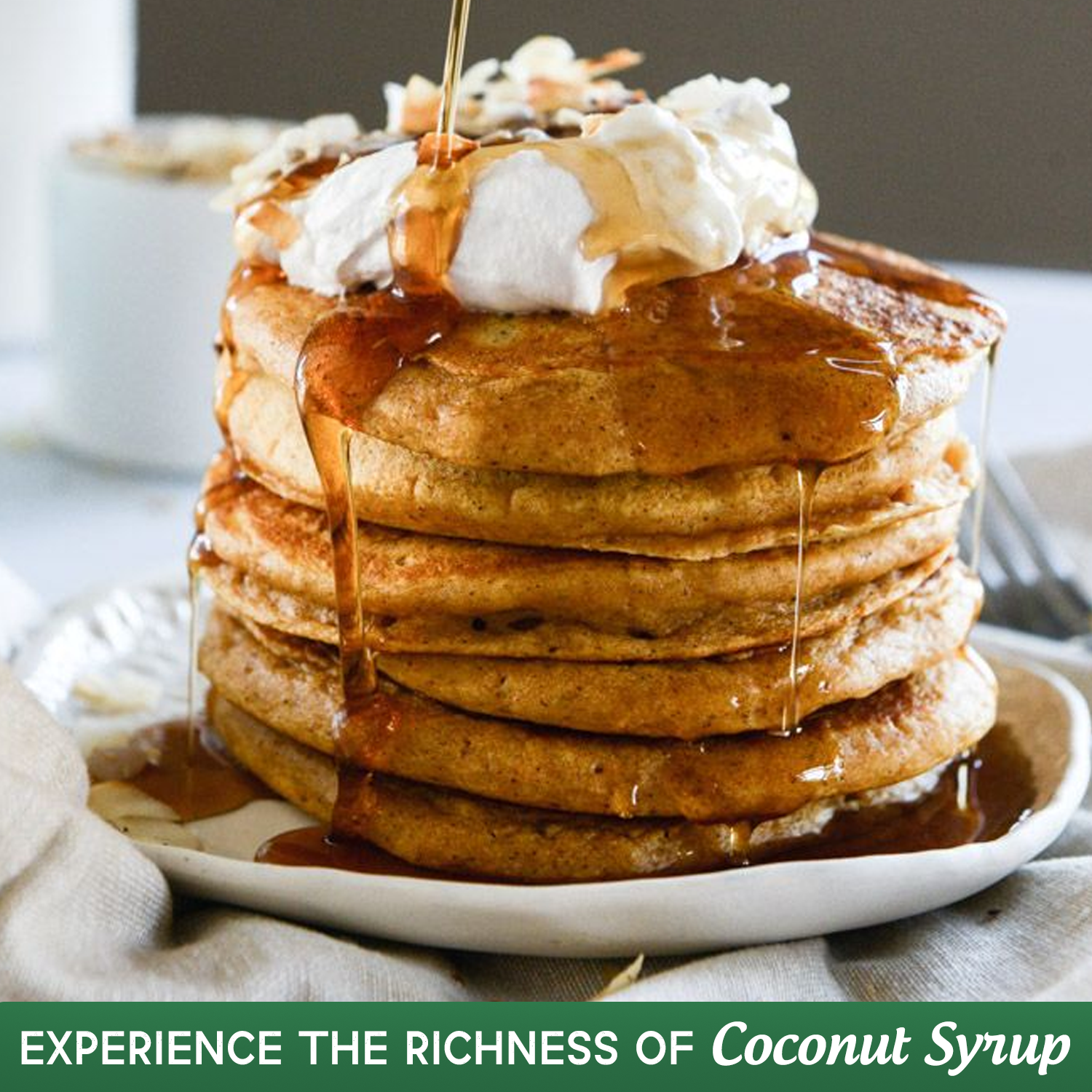 Sweetch Coconut Syrup | Natural Sweetener in Squeeze Bottle (400 GM)