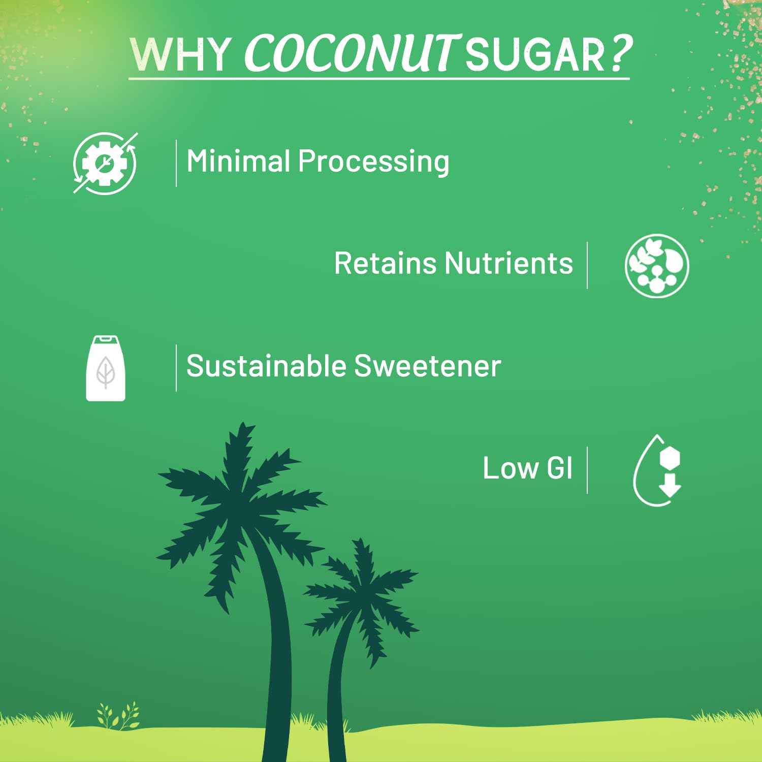 Sweetch Natural Coconut Sugar 350 GM + Coconut Syrup 400 GM Combo