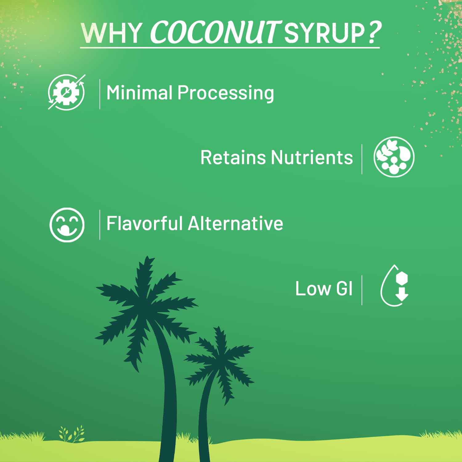 Sweetch Natural Coconut Sugar 350 GM + Coconut Syrup 400 GM Combo