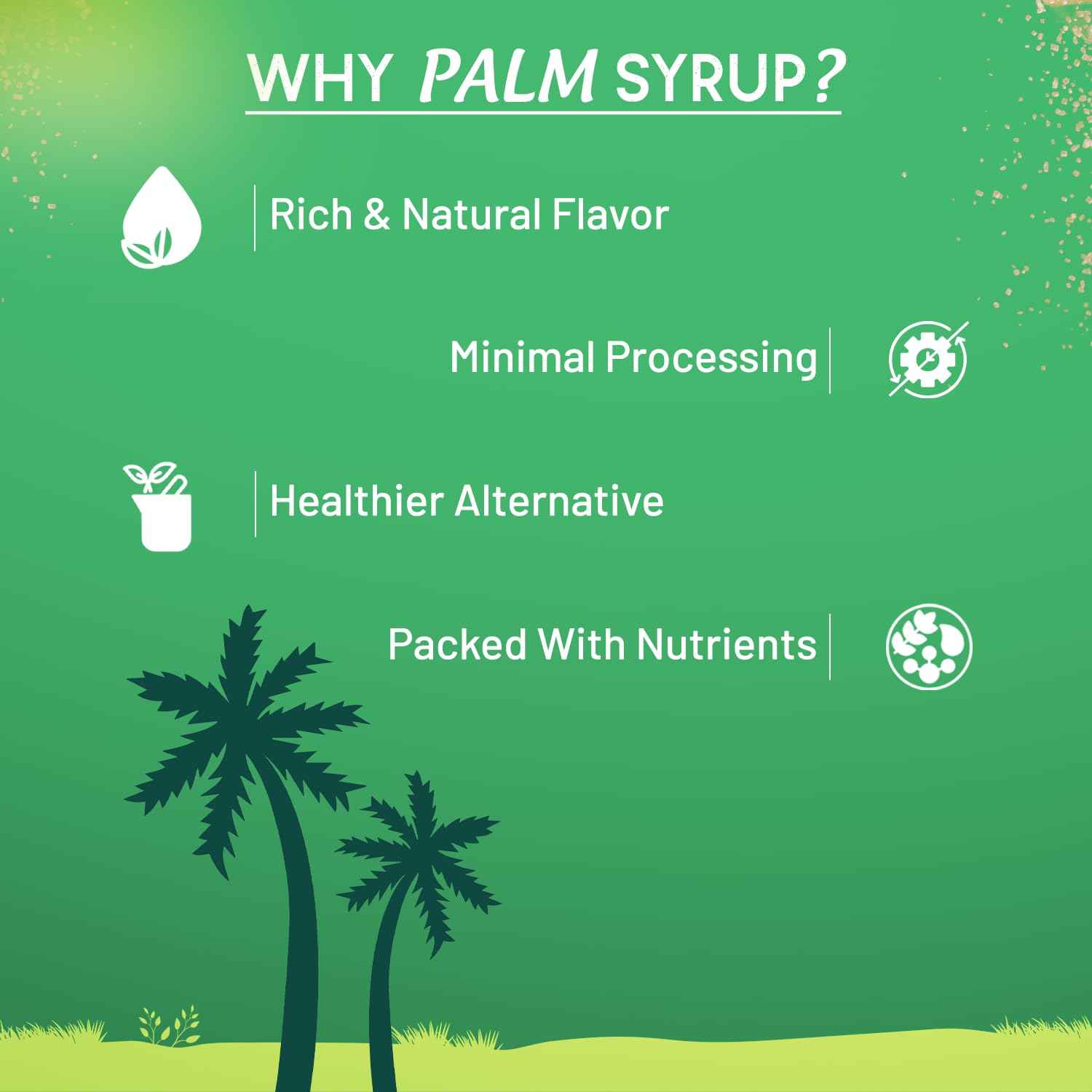 Sweetch Natural Palm Sugar 350 GM + Palm Syrup 400 GM Combo
