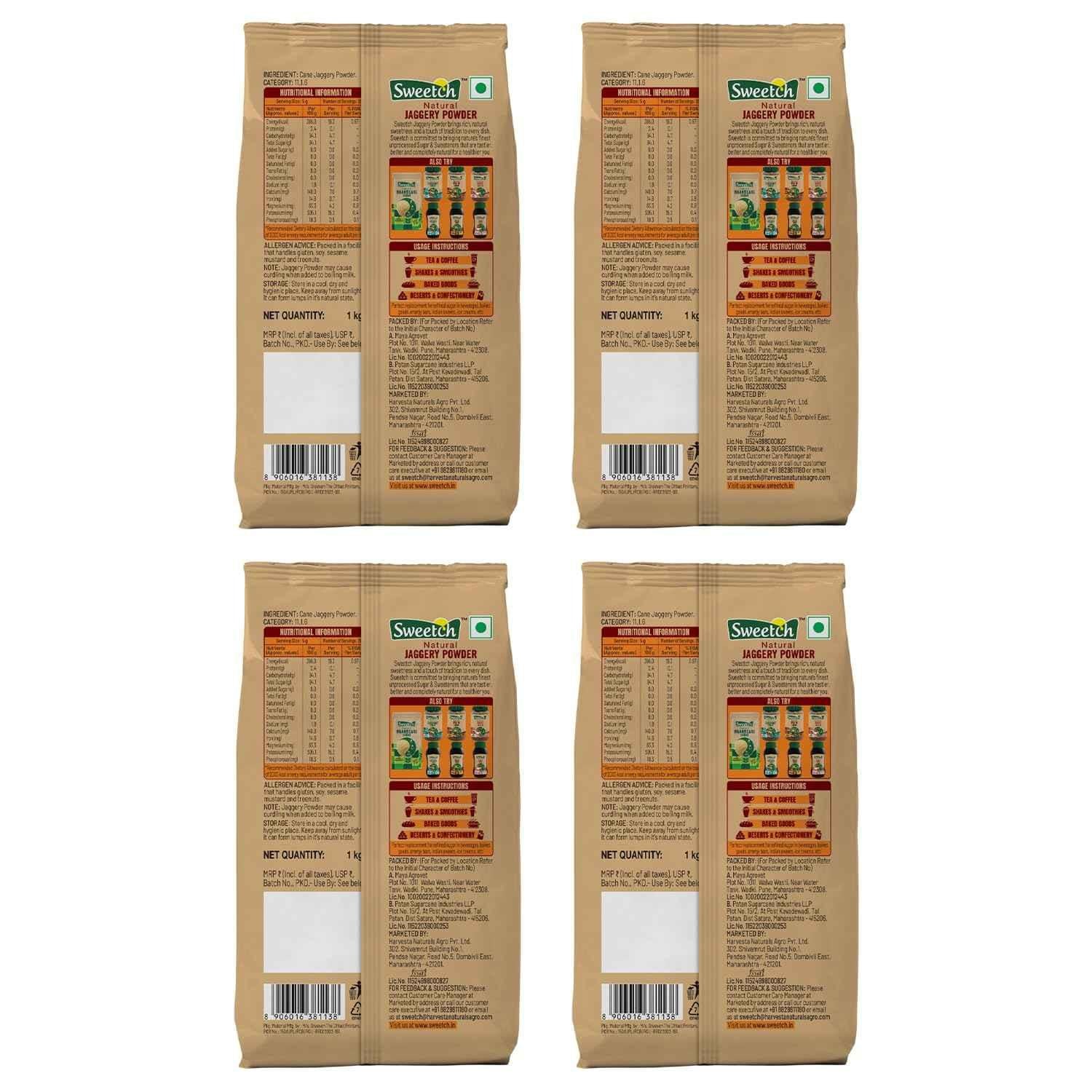 Sweetch Natural Cane Jaggery Powder 1 KG