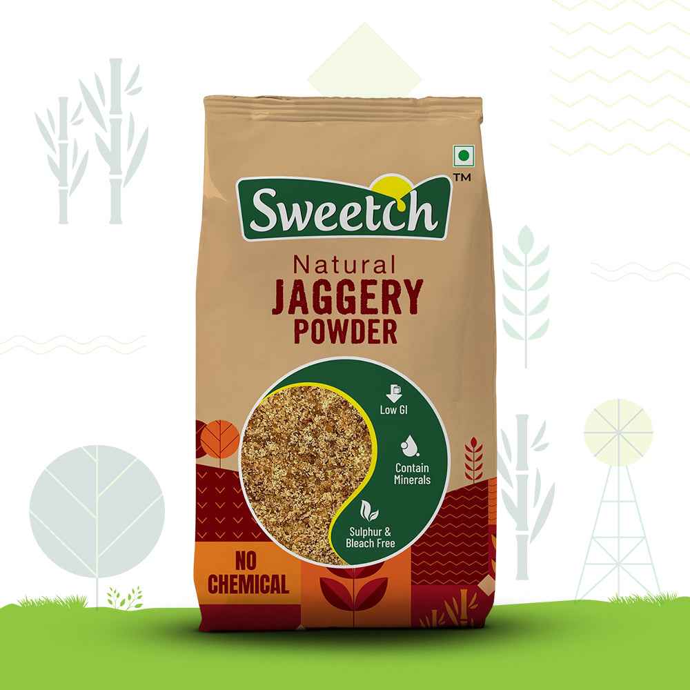 Sweetch Natural Cane Jaggery Powder 1 KG