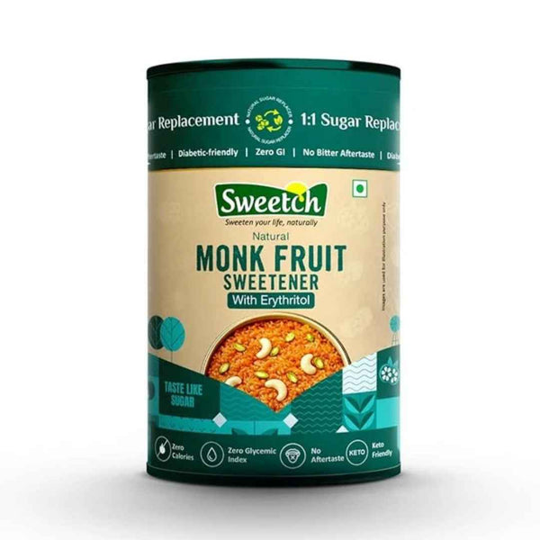 Sweetch Monk Fruit Sweetener with Erythritol 200gm