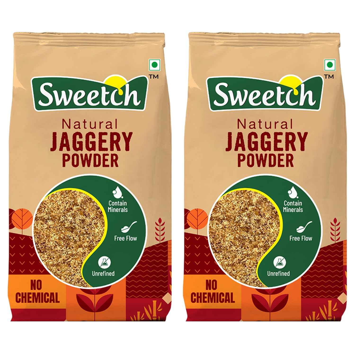 Sweetch Natural Cane Jaggery Powder 1 KG