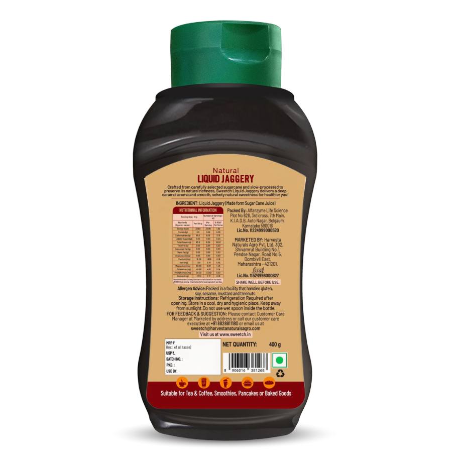 Sweetch Natural Liquid Jaggery (Kakvi)