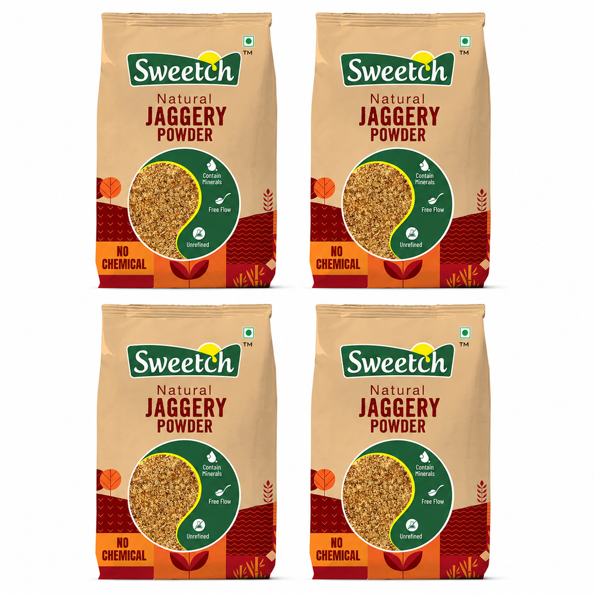 Sweetch Natural Cane Jaggery Powder 1 KG